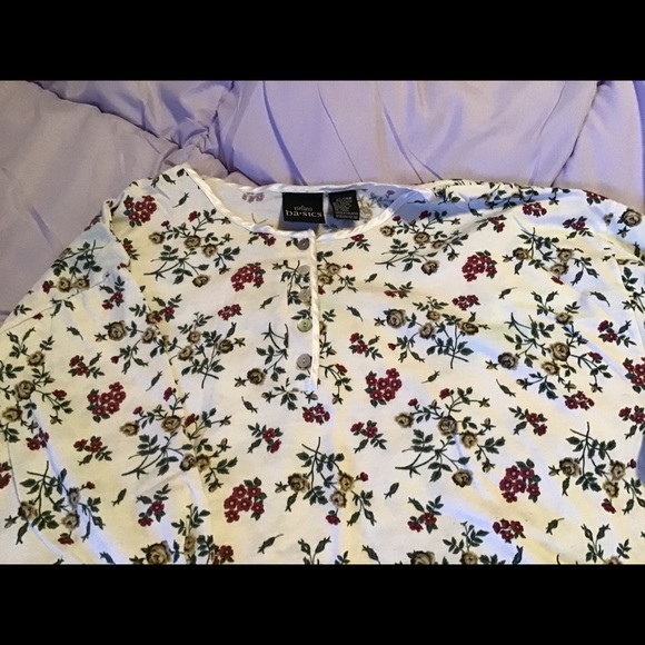 Stefano Badics white/floral top - Picture 2 of 3